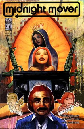 Midnight Mover 3 published by Oni with cover art by Mike Huddleston