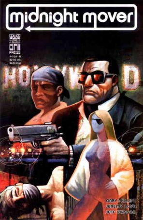 Midnight Mover 4 published by Oni with cover art by Mike Huddleston