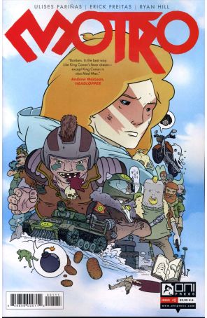 Motro 1 published by Oni with cover art by Ulises Farinas