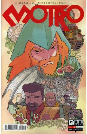 Motro 3 published by Oni with cover art by Ulises Farinas