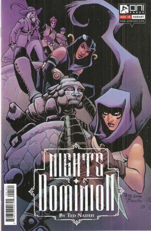 Night's Dominion 1A published by Oni with cover art by Tess Fowler