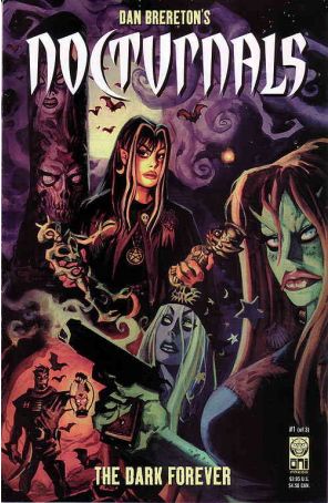 Nocturnals: The Dark Forever 1 published by Oni with cover art by Dan Brereton