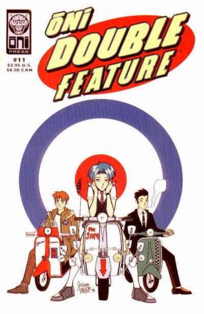 Oni Double Feature 11 published by Oni with cover art by Chynna Clugston-Major