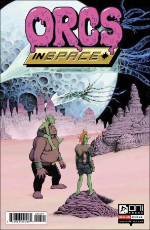 Orcs in Space 3B published by Oni with cover art by Matt Sheean