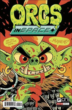 Orcs in Space 4A published by Oni with cover art by Francois Vigneault