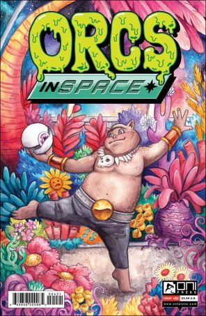 Orcs in Space 4B published by Oni with cover art by Heidi Black