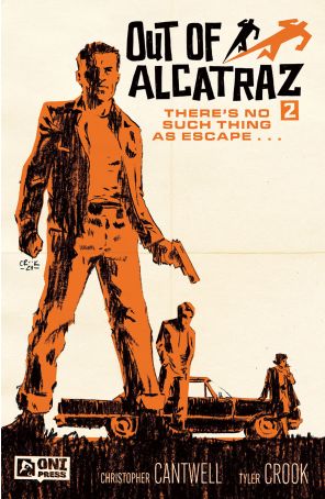 Out of Alcatraz 2A published by Oni with cover art by Tyler Crook