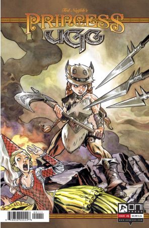 Princess Ugg 1 published by Oni with cover art by Ted Naifeh