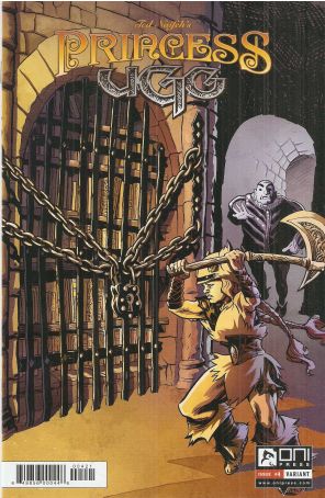 Princess Ugg 4A published by Oni with cover art by Ted Naifeh