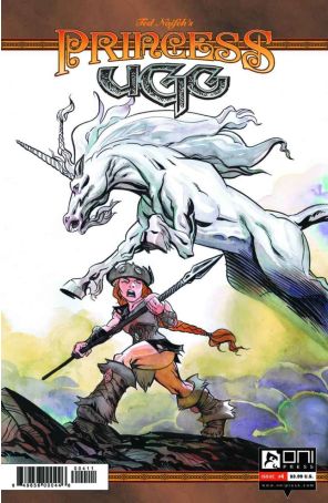 Princess Ugg 4 published by Oni with cover art by Ted Naifeh