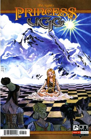 Princess Ugg 7 published by Oni with cover art by Ted Naifeh