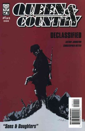 Queen And Country: Declassified (Vol. 3) 1 published by Oni with cover art by Christopher Mitten
