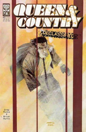 Queen And Country: Declassified 3 published by Oni with cover art by C. Scott Morse
