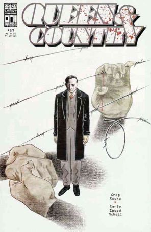Queen And Country 19 published by Oni with cover art by Carla Speed McNeil