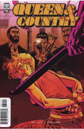 Queen And Country 31 published by Oni with cover art by Brian Hurtt