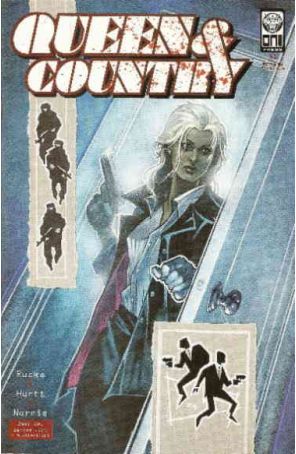 Queen And Country 7 published by Oni with cover art by John K. Snyder