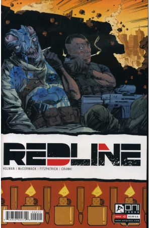 Redline 2 published by Oni with cover art by Clayton McCormack