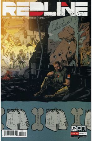 Redline 3 published by Oni with cover art by Clayton McCormack