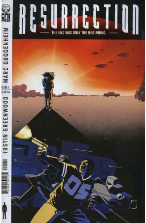 Resurrection (Vol. 2) 1 published by Oni with cover art by Justin Greenwood