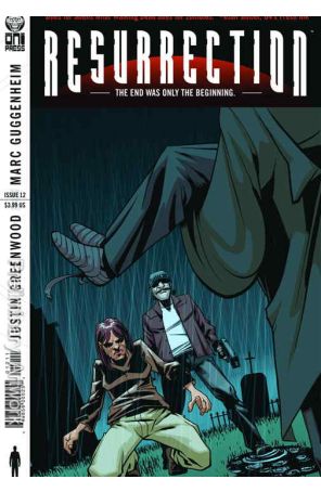 Resurrection (Vol. 2) 12 published by Oni with cover art by Justin Greenwood