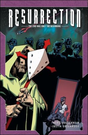 Resurrection (Vol. 2) TPB 2 published by Oni with cover art by Justin Greenwood
