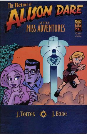 Return of Alison Dare: Little Miss Adventures 2 published by Oni with cover art by Jason Bone