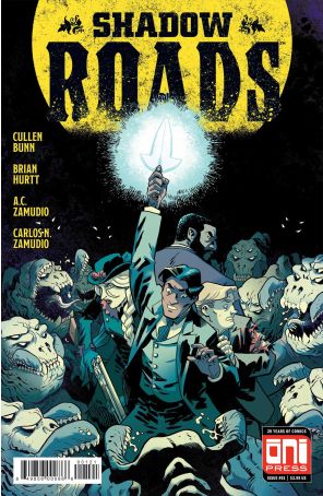 Shadow Roads 1B published by Oni with cover art by Carlos Zamudio and Brian Hurtt