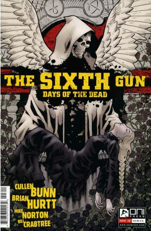 Sixth Gun: Days of the Dead 3 published by Oni with cover art by Brian Hurtt