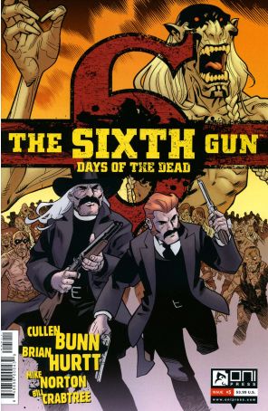 Sixth Gun: Days of the Dead 5 published by Oni with cover art by Mike Norton