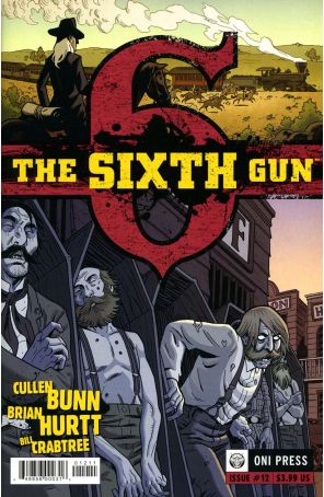 The Sixth Gun 12 published by Oni with cover art by Brian Hurtt