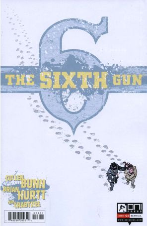 The Sixth Gun 24 published by Oni with cover art by Brian Hurtt