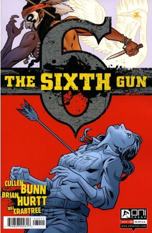 The Sixth Gun 30 published by Oni with cover art by Brian Hurtt
