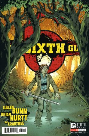 The Sixth Gun 32 published by Oni with cover art by Brian Hurtt