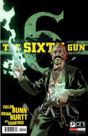 The Sixth Gun 40 published by Oni with cover art by Brian Hurtt