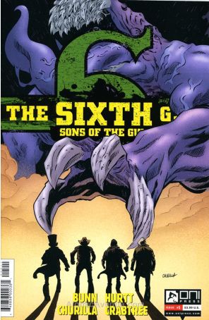 Sixth Gun: Sons of the Gun 5 published by Oni with cover art by Brian Churilla