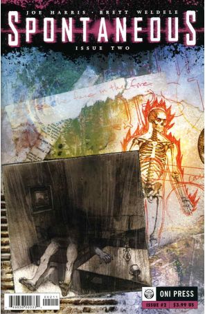 Spontaneous 2 published by Oni with cover art by Brett Weldele