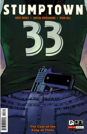 Stumptown (Vol. 3) 3 published by Oni with cover art by Justin Greenwood