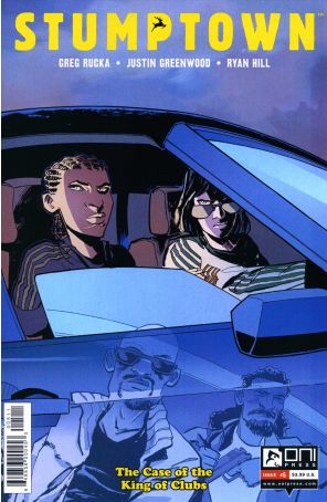 Stumptown (Vol. 3) 5 published by Oni with cover art by Justin Greenwood