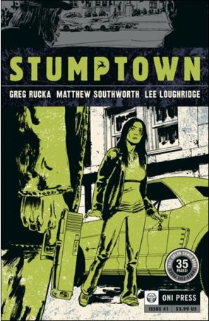 Stumptown 1 (2nd) published by Oni with cover art by Matthew Southworth