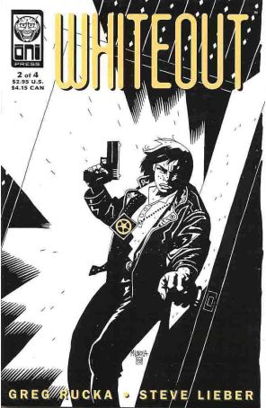 Whiteout 2 published by Oni with cover art by Mike Mignola