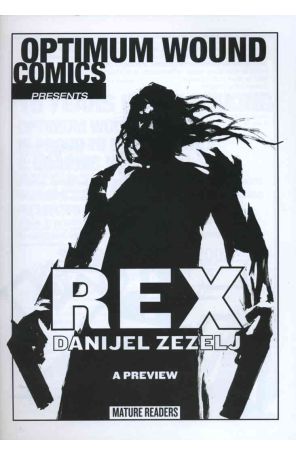 Rex Ashcan 1 published by Optimum Wound with cover art by Danijel Zezelj