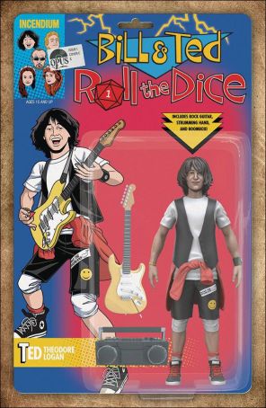 Bill And Ted Roll the Dice 1C published by Opus with cover art by Matthew Skiff