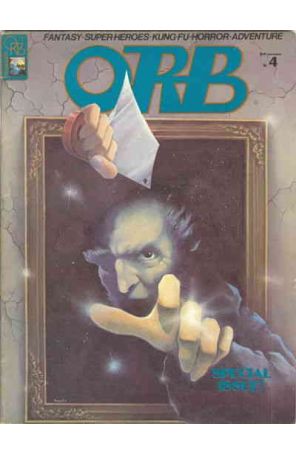 Orb Magazine 4 published by Orb with cover art by Doug Martin