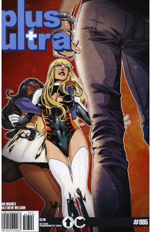 Plus Ultra 5 published by Overground with cover art by Matthew Weldon