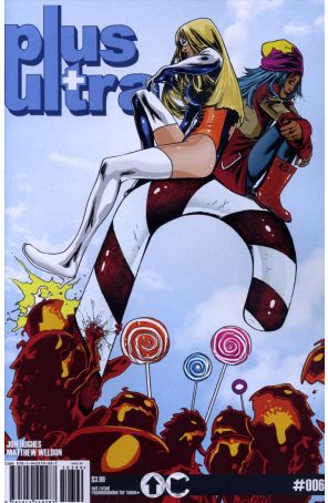 Plus Ultra 6 published by Overground with cover art by Matthew Weldon