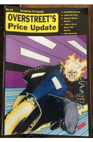 Overstreet's Comic Book Price Update 12 published by Overstreet with cover art by Jeff Albrecht