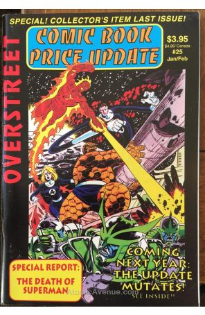 Overstreet's Comic Book Price Update 25 published by Overstreet