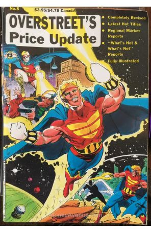 Overstreet's Comic Book Price Update 8 published by Overstreet with cover art by Paul Ryan