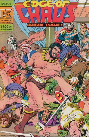 Edge of Chaos 1 published by Pacific with cover art by Gray Morrow