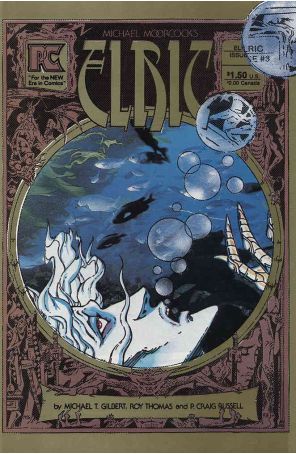 Elric 3 published by Pacific with cover art by Michael T. Gilbert